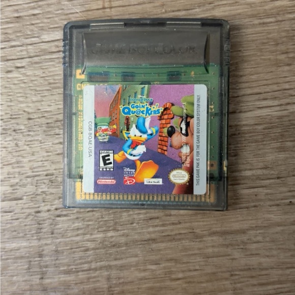 Nintendo Other - Vintage: Nintendo Game Boy Color Cartridge - Donald Duck: Goin' Quackers